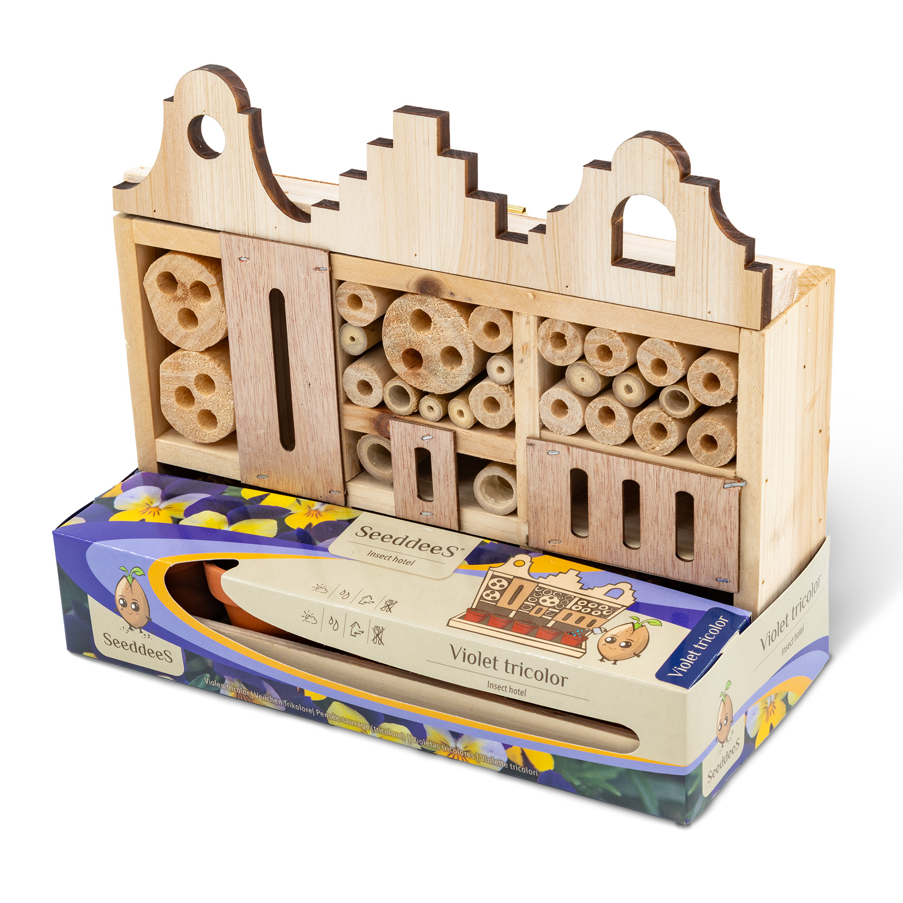 SeeddeeS insect hotel A'dam - Insect mix - Violins